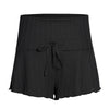 Women's Ballet Shorts High Waist Drawstring Tie Dance Yoga Training Pants