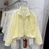 Jacket Women Spring Loose Joker Slim Casual Collar Lace Short Coat Female Sun-protective Clothing Top Ladies