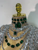 Women Sexy Turtleneck Sequins Diamonds Bodycon Mini Dress Evening Party Costume Bar Nightclub Stage Performance Clothing