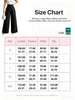 Women`s High Waist Wide Leg Pants Formal Office Wear Trousers Black/Grey Loose Fit S-xxl Spring-Autumn Daily Elegant Trousers