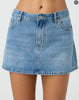 Washed Denim Skirt Women Simple All-match Girl Mini Skirts Temperament Commuting Style Female Clothing
