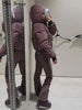 Striped Ski Suit Women's Hooded Full Sleeves Zippers Warm Coats High Waist Pants Winter Winter Lady Tracksuit