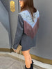 Women's Oversized Blazers Back Bandana Paisley Patchwork Tassels Suit Jacket Autumn Office Lady Lapel Long Sleeve Loose Coat