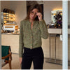 Women Round Neck Tweed Jacket Fringe Trim Long Sleeve Open Front Cropped Texture Outerwear Lady Elegant Daily Street Coat