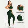 2-Piece Suit, Women's Yoga Suit, Beautiful Back High Waist Trousers Combination, Seamless Elastic Ideal Gym Clothing