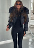 Women's Winter Retro Hooded Cotton Jacket Chic Solid Thick Warm Zip Up Long Sleeve Short Coat Lady Daily Casual Streetwear