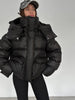 Chic All-Matched Solid Women's Cotton Coat Hooded Zipper Full Sleeves Thicken Bread Coats Autumn Winter Lady Tops