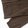 Women's Cropped Cardigans V-neck Knitted Sweater Coat Long Sleeve with Pocket Casual Streetwear Outwear Autumn