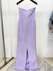 High Street Vestido Women's Tassel Pendant Beaded Wrapped Chest Long Maxi Dress