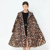 Big Size Women Leopard Raincoat Lightweight Rain Coat Poncho Ladies Waterproof Cloak Raincoats Adults Windproof Rainwear