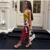 Women Chic Vacation Outfits Leopard Print Sheer Chiffon Shirt Casual Turn-down Collar Mini Dress & Detachable Scarf
