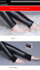 Warm and Thickened Leather Pants with Fur Lining High-Waisted PU Pants Women's Leggings for Autumn and Winter Wearable Outside