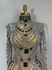 Women Sexy Turtleneck Sequins Diamonds Bodycon Mini Dress Evening Party Costume Bar Nightclub Stage Performance Clothing