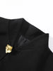 Women's Coats Mermaid Hem Single Breasted Suit Jacket Street Female Long Sleeve Waist Cinching Spring Blazer Lady Outerwears
