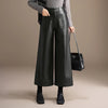 PU Leather Capri Pants Women Autumn Winter Chic Short PU Leather Pants Elegant LeatherTrousers