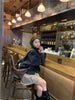 Korea Short Outerwear Woman Casual Loose Lazy Chic Long Sleeve Cotton Blends Windbreaker Coats Thin Thench