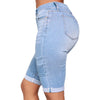 Skinny Jeans for Women High Waist Stretch Denim Trousers Mom Jeans Knee Length Pencil Pants Casual Comfort Trousers Oversize