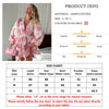 Sexy Loose Print Women's Dress V-Neck Puff Sleeve Mini Dresses Elegant Classic High Waist Pleated Female Dress