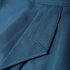 Women Elegant Bodycon Party Dresses O-Neck Short Puff Sleeve Ruffled Trim Detail Knee-Length Dress Woman Clothes