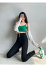 Women's High Waist Stretch Jeans Blue Black Gray and Versatile Multi-button Slim Denim Long Pants Female