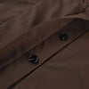 Solid Lace Up Short Trench Coat Lady Chic Stand Collar Wide Shoulder Full Sleeve Loose Coats Daily Casual Windbreaker