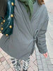 Upgraded Thick Wrap Front Tie Padded Jacket Kimono Style Collar Long Sleeve Loose Warm Daily Women Coat Winter Cotton Coats