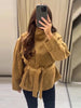 Women Suede Short Jacket Loose Red Stand Collar Long Sleeve Zipper Coat Autumn High Street Lady Outerwears