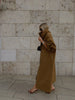 Lady Oversized Long Trench Women Coat Stand Collar Single Breasted Loose Wide Sleeve Casual Coats Autumn Winter Chic Jackets