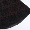 Vintage Elegant Goth Dress Women Sexy Streetwear Fairy Grunge Aesthetic Cross Pattern Spaghetti Strap Party Dress Female