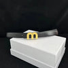 Thin 2.5cm Belts for Women Girls Waist Belt Cowhide Leather MetalBuckle Belt Leisure Dress Jeans Waistband