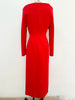 High Street Designer Women's Stand Collar Long Trench Overcoat