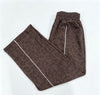 Women High Elastic Leopard Print Yoga Pants Loose Wide Leg Fitness Workout Pants Butt Lifting Slim Casual Sports Trousers
