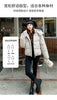 Winter Women Thicke Cotton Coat Loose Hooded Puffer Jacket Cropped Down Cotton Padded Coat Female Parkas Outwear