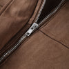 Vintage Turn-down Collar Suede Jackets Women Full Sleeve Breasted Pocket Coat Female Autumn Winter Chic Casual Wear