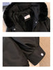Detachable Pai Overcomes Women's Winter Casual Down Cotton Thicken Hooded Coat Female loose Warm Wool Overcoat