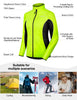 Winter Women Cycling Jackets Thermal Fleece Biking Clothes Bicycle Road Bike Windbreaker Mtb Reflective Jacket for Women