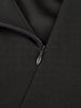 Women Black Sexy Lace 3/4 Sleeve V Neck Nightclub Bar Midi Dress Female Plus Size Clothing