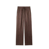 Spring Women Sets Wide Leg Pants Wrinkle Effect Oversize Office Jacket Coat Loose Blazer Suits OL Outfits