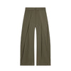 Mujer Black Baggy Pants Woman Pleated Wide Leg Pants for Women Striped Casual Women's Pants Spring High Waist Trousers Womens