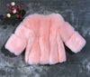 Women Imitation Fur Coat Short Slim Splicing Outwear Thicken Warm Jacket Temperament Casual Out coat Solid Color