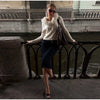 Women's Knitwear Faux Fur Collar Patchwork Knitted Cardigan Autumn Female Long Sleeve Single Breasted Solid Coats Chic Partywear