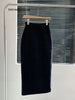 Autumn Winter Tweed Women's Suit High End Elegant Lapel Long Sleeve Short Jacket + Split Slim Skirt Solid Color 2 Piece Set