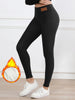 Women Thermal Leggings Winter Warm High Waist Warm Pants Black Elasticity Autumn Velvet Comfortable Leggins
