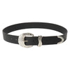 American Y2K Retro Rhinestones Belt Women Punk Hip Hop Rock Style Jeans Belts Black PU Leather Needle Buckle Belt