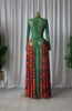 Women O-neck Long Sleeve Big Swing A-line Maxi Dress Spring Evening Sexy Parties Vacation Long Dresses Vestidos
