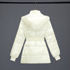 Smooth Women's Jacket Autumn Hooded Coats Female Warm Parkas Korean Winter Outerwear Waterproof Autumn Clothing
