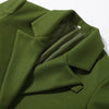 Autumn Winter Solid Women's Woolen Overcoat Urban Long Sleeve Lapel Button Female Outwear Elegant Lady Overcoats