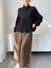 Spring Women's Short Trench Coat Stand Collar Loose Casual Loose Single Breasted Lantern Sleeve Jacket 2DB6686