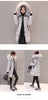 Zipper Pockets Design Plus Size Jacket Women Winter Collar Hooded Parka Clothing Elegant Slim Warm Thick Female Coat