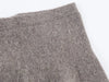 Ladies Elegant Knit Gray Dress Suits Button Loose Cardigans+Ruffles Mini Skirts Sets Winter Women 2 Piece Sets